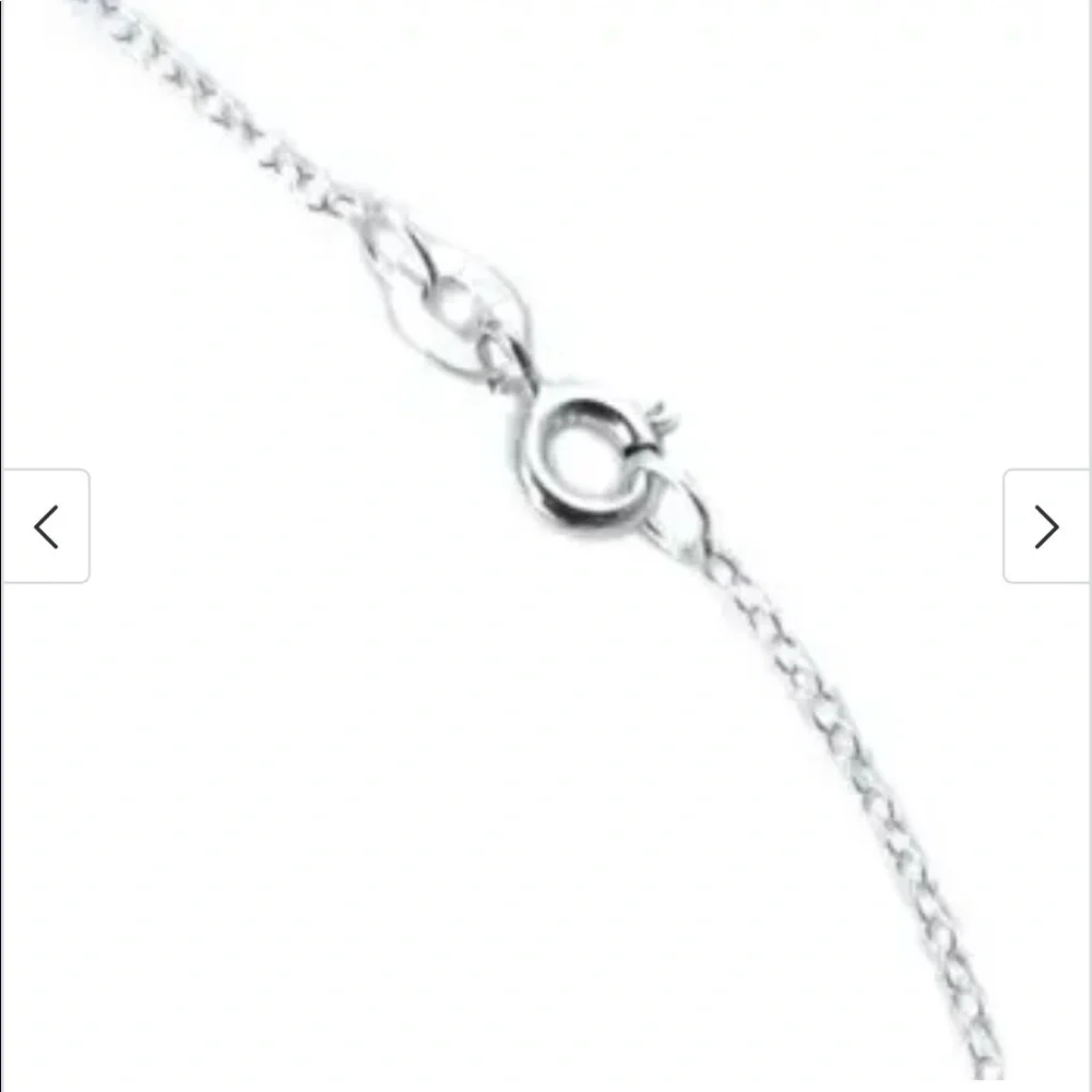 NEW 925 Sterling Silver 17” Chain Necklace 1.5mm Wide